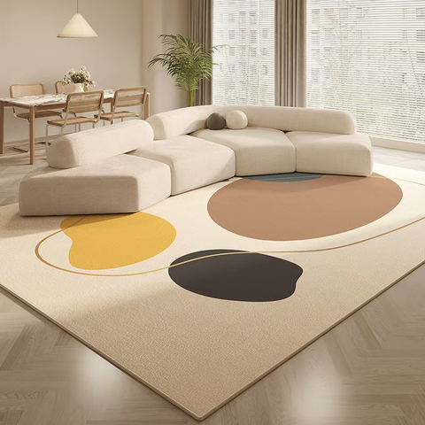 Modern Rugs 3D Large Printed Geometric Carpet Anti -slip Living Room Floor Mat