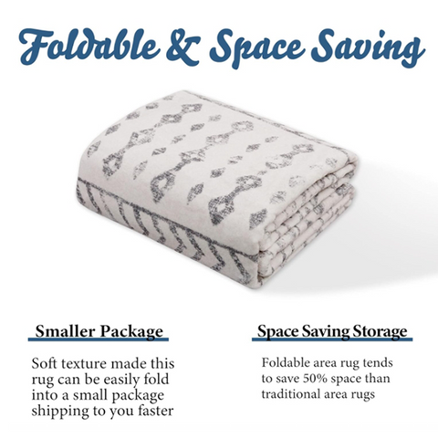 4x6 Vintage Washable Area Soft Floor Rugs for Home