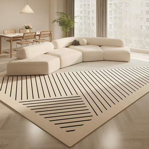 Modern Rugs 3D Large Printed Geometric Carpet Anti -slip Living Room Floor Mat