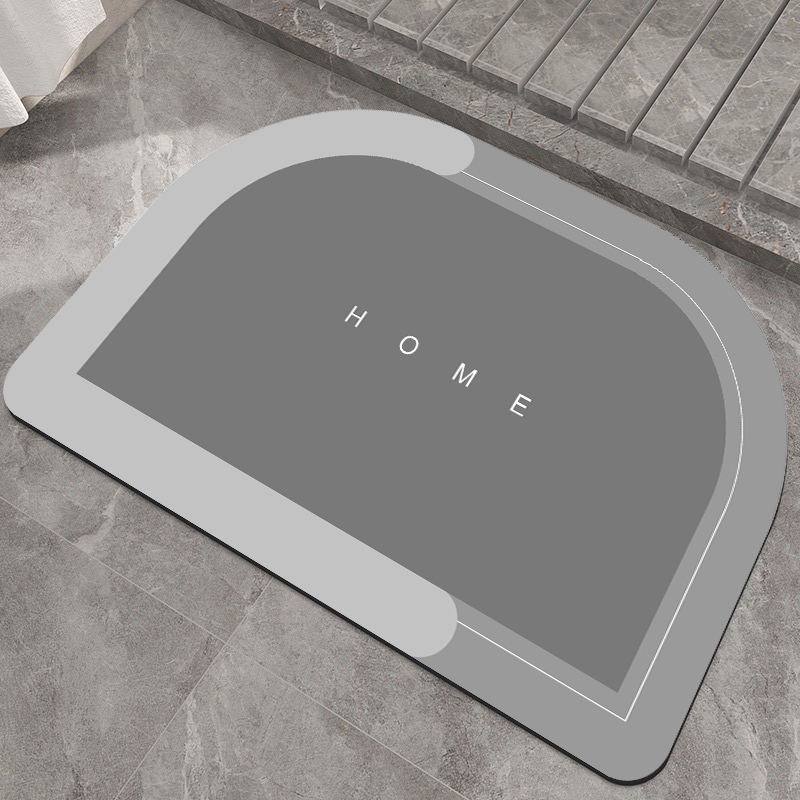 Diatom mud floor mat